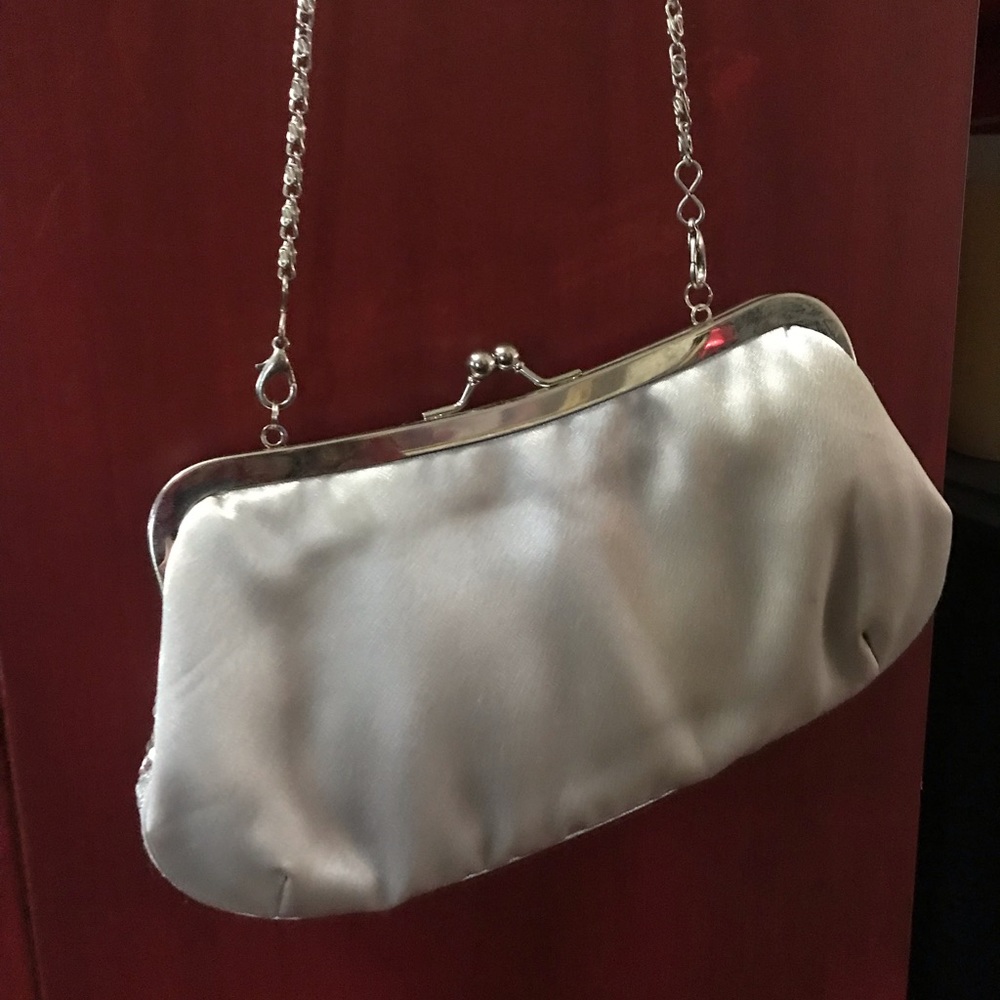 Sequin Sparkly Evening Bag Barely Used Clutch - image 2